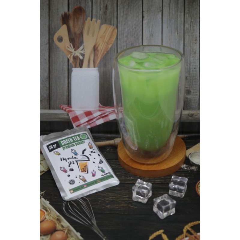 

Premium Mix Powder Green Tea 30gr nyandu.jkt