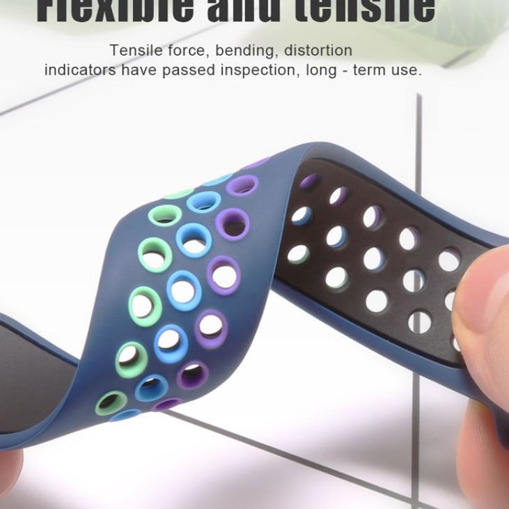 Telah Hadir.. New Appel Watch Nike Sports Strap Rainbow Apple Strap for iwatch Series 6 5 4 3 2 1 SE