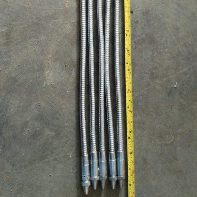 selang stainless steel hose pipe coolant flexible oil 3/8 inch 3/8"