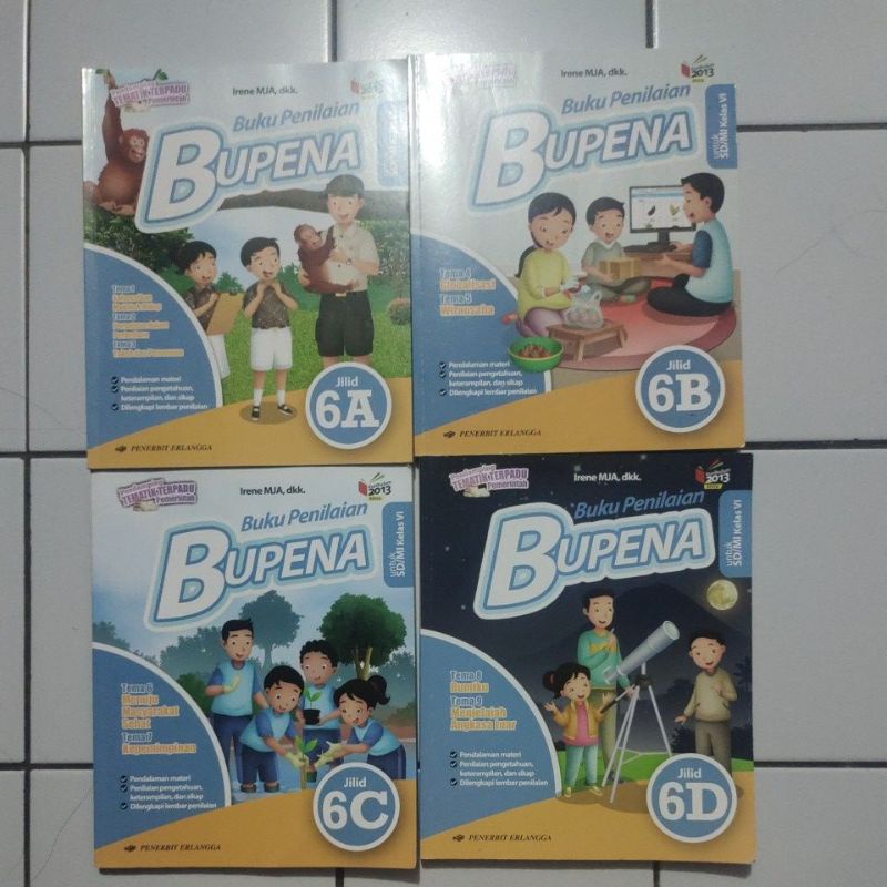 

BUKU BUPENA ERLANGA KELAS 6