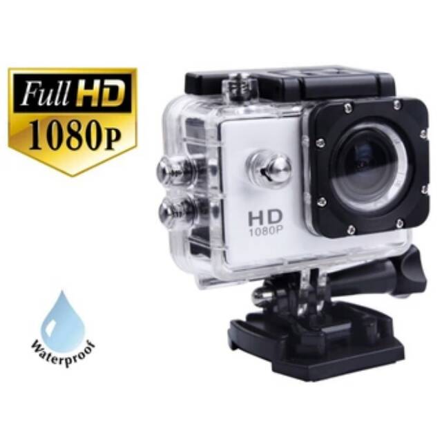 [PROMO] 12 MP Action Camera  1080P Helmet Sports DV HD DV Action Waterproof 30M Camera Camcorder