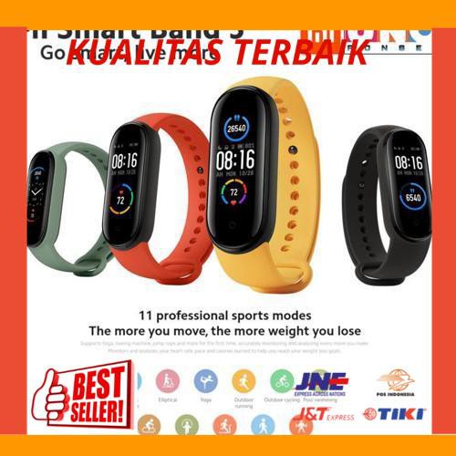 New Xiaomi Smart Band 5 - Smartwatch Mi Band 5 - Black Global