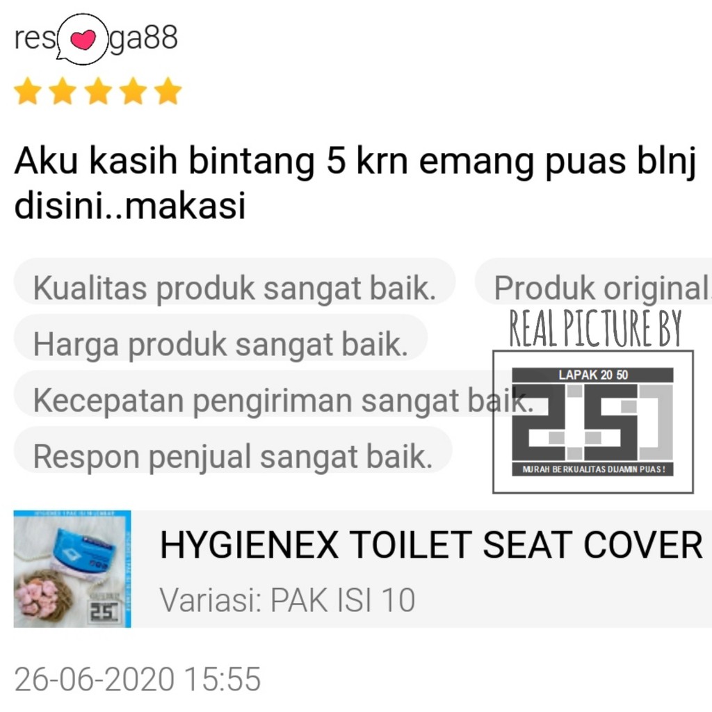 HYGIENEX TOILET SEAT ISI 10 WAJIB BAWA SAAT BEPERGIAN KERTAS ALAS DUDUK KLOSET COVER PELINDUNG DUDUKAN WC SAAT TRAVEL TRAVELING TRAVELLING TISSUE KAMAR MANDI TER MURAH SEKALI PAKAI DISPOSABLE HIGIENIS BERSIH KEBERSIHAN ANTI KUMAN BAKTERI VIRUS JAMUR