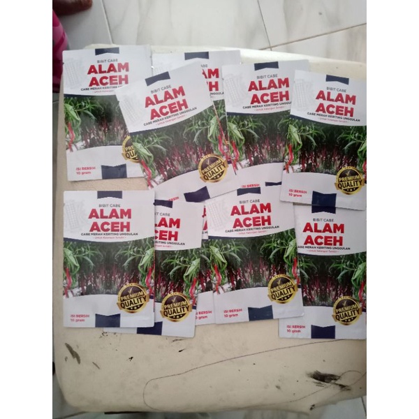 bibit cabe keriting alam aceh