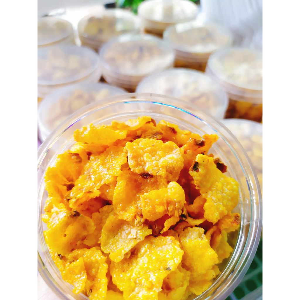 

Cemilan / Snack / Keripik - Emping Jagung