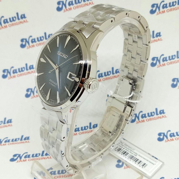 Seiko Presage Cocktail SRPB41J1 Automatic Bluemoon - Jam Tangan Pria SRPB41