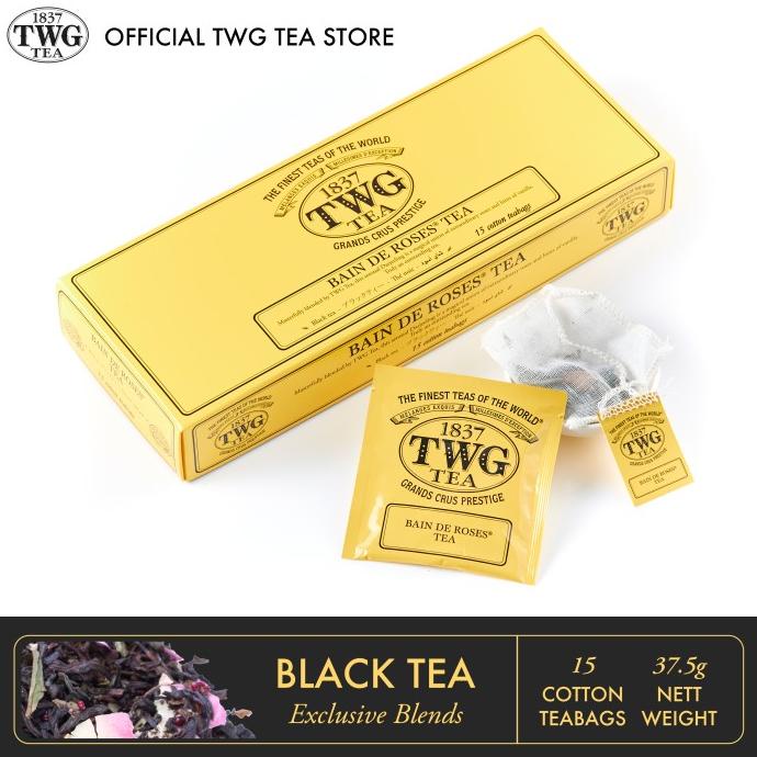 

[COD] TWG Tea Bain de Roses Tea, Cotton Teabag [COD]