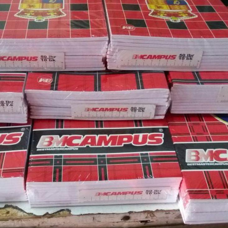 

Langsung Order Ⓜ (10pcs) buku tulis BMC campus 50 lembar#