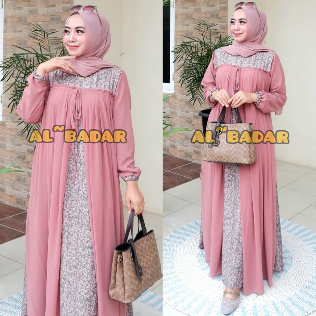 [ BISA COD] GAMIS SHAKILA IMPORT MIX CERUTY BABYDOLL, DRESS SHAKILA MODEL TERBARU,GAMIS BUSUIBY AL BADDAR