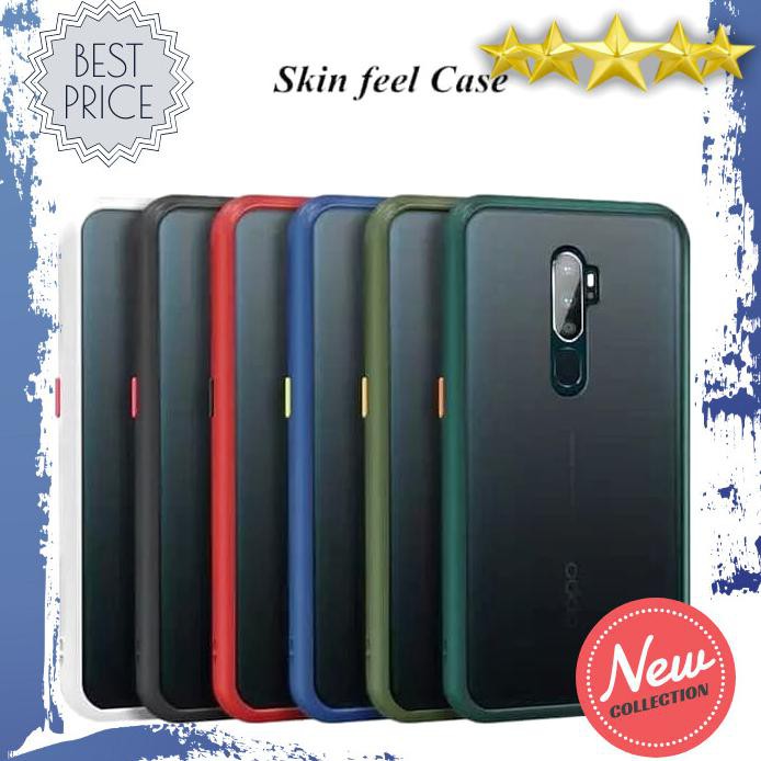 CASING HP OPPO RENO 2F SOFT CASE MATTE COLORED FROSTED