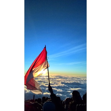 BENDERA MERAH PUTIH Termurah Berbagai Ukuran Bendera Kain RI Indonesia 90 X 135 CM