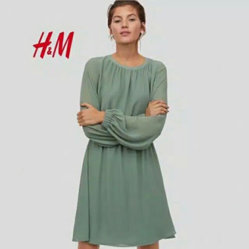 Dress Wanita H&amp;M Branded Original