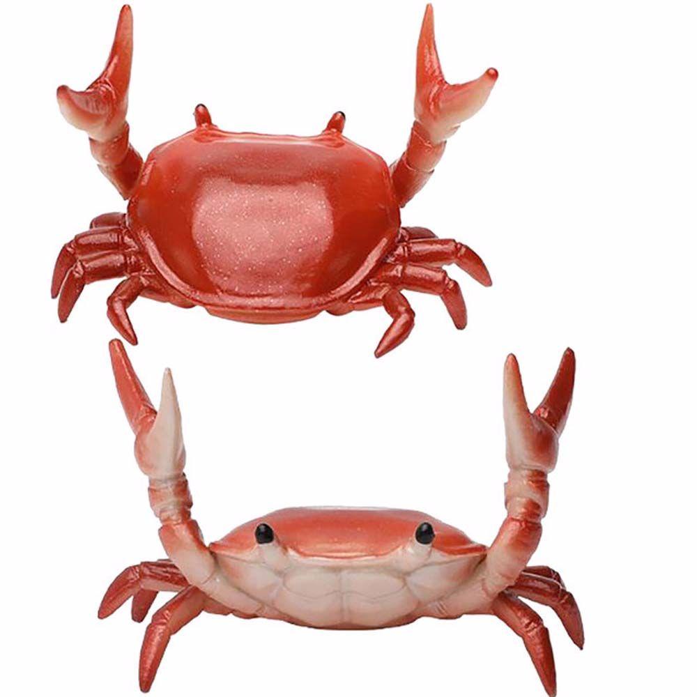 Lanfy Crab Pen Holder Dekorasi Rumah Jepang Lucu Bracket Pen Holder Ornamen Rak Penyimpanan Alat Tulis