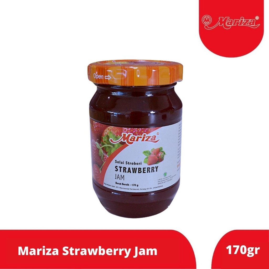

JM 268 - Mariza Strawberry Jam 170gr