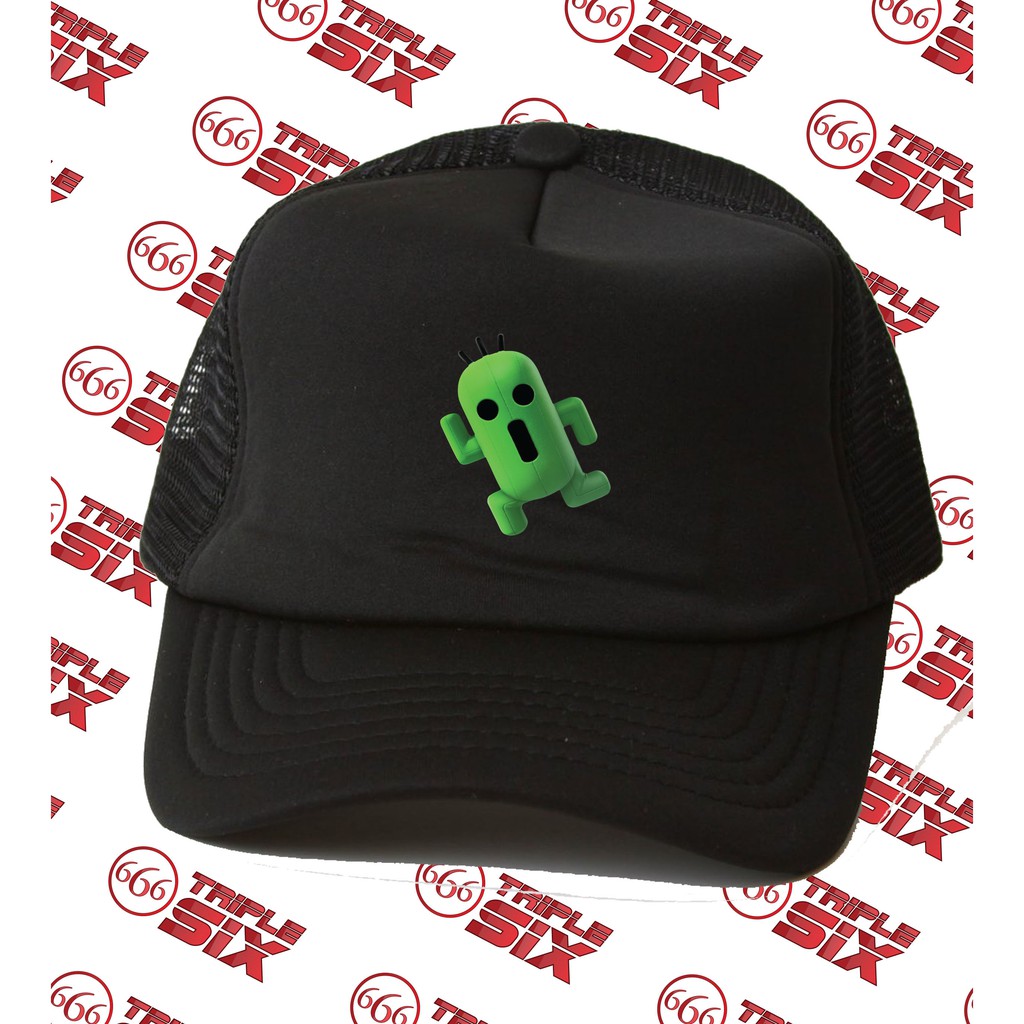 Topi Trucker final fantasy cactuar
