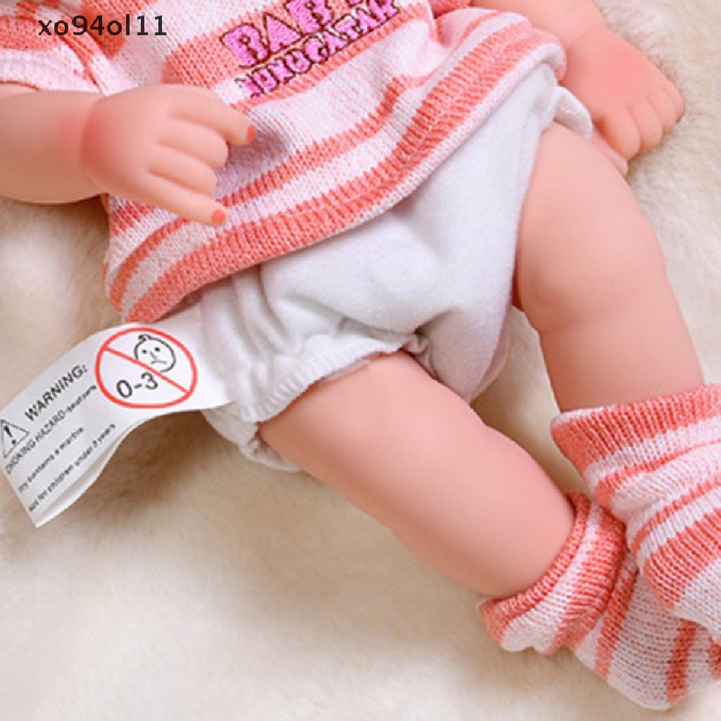 Boneka Bayi Perempuan Reborn Bebe Realista Bahan Silikon Ukuran 30cm