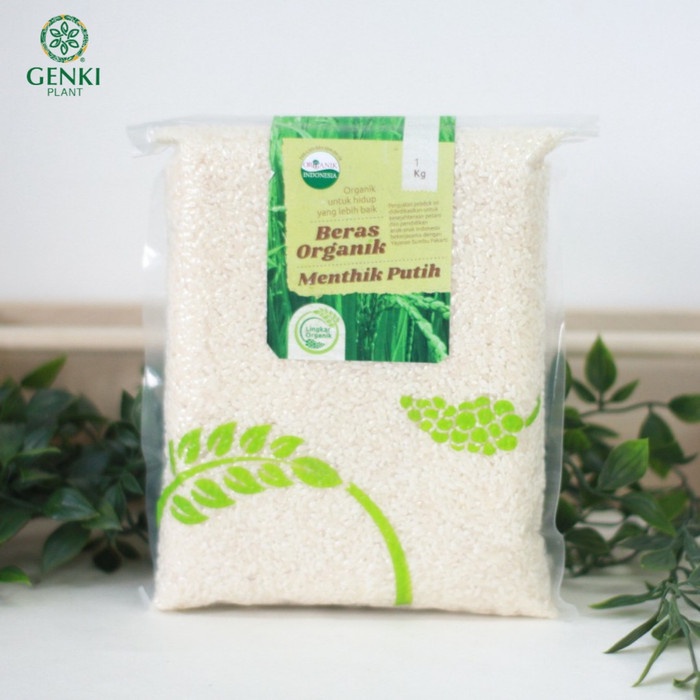 

gr011ttr Beras Menthik Putih Organik ( Lingkar Organik) - 1Kg Sv012Ss