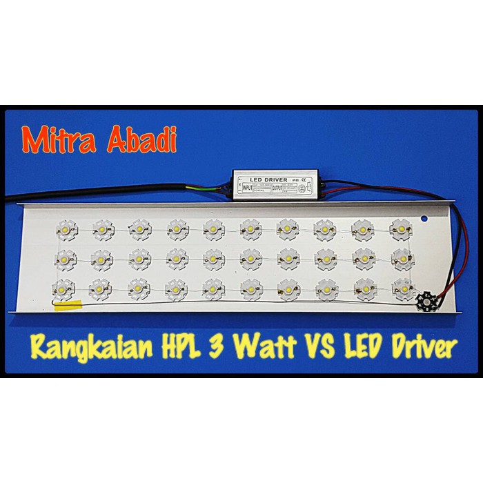 Rangkaian HPL 3 Watt VS LED Driver (BLOG CONTENT)