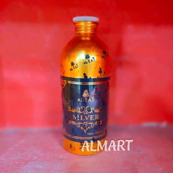 bibit parfum biang parfum altaj al taj silver ori makkah 500ml segel