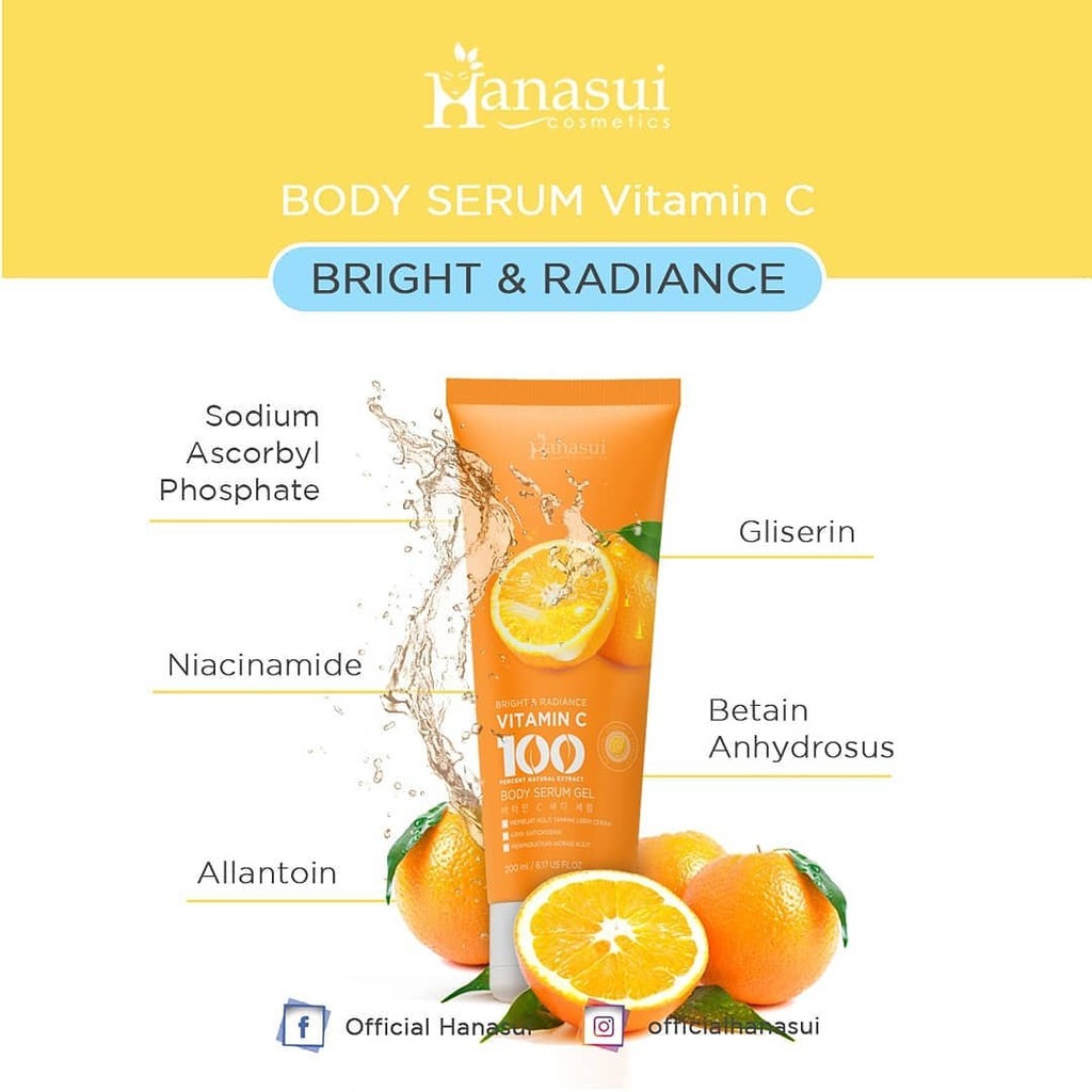 HANASUI Body Serum Gel 200ml