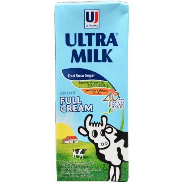 

Susu UHT Ultra 125ml, 200ml, 250ml, 1ltr rasa vanila