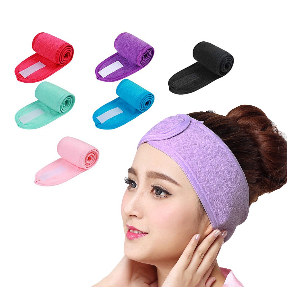 Bando Masker Facial Headband Bandana Mandi