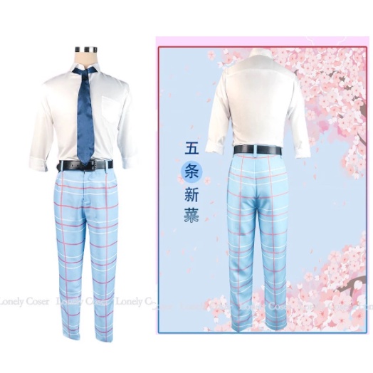 【QTakasi】Marin Kitagawa Cosplay  Costume Anime My Dress-Up Darling ( rok + dasi ) Gojo celana