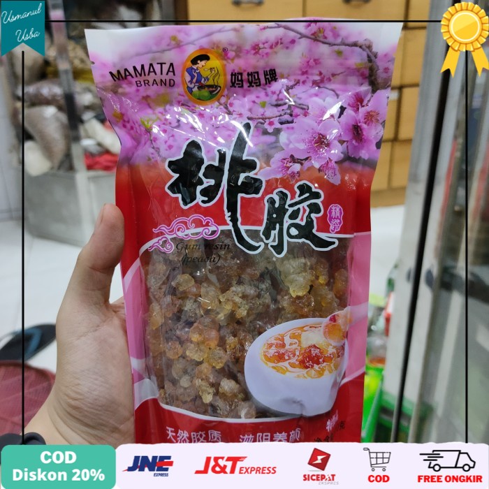 

◾COD◾ MAMATA Peach Gum Dessert Tao Jiao Healthy Collagen 500 Gram