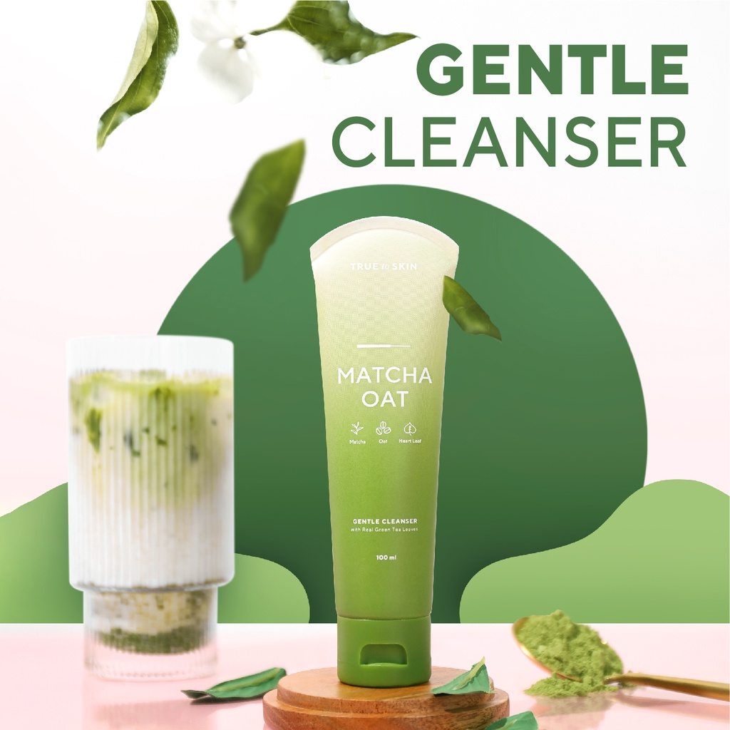 True to Skin - Matcha Oat Gentle Cleanser