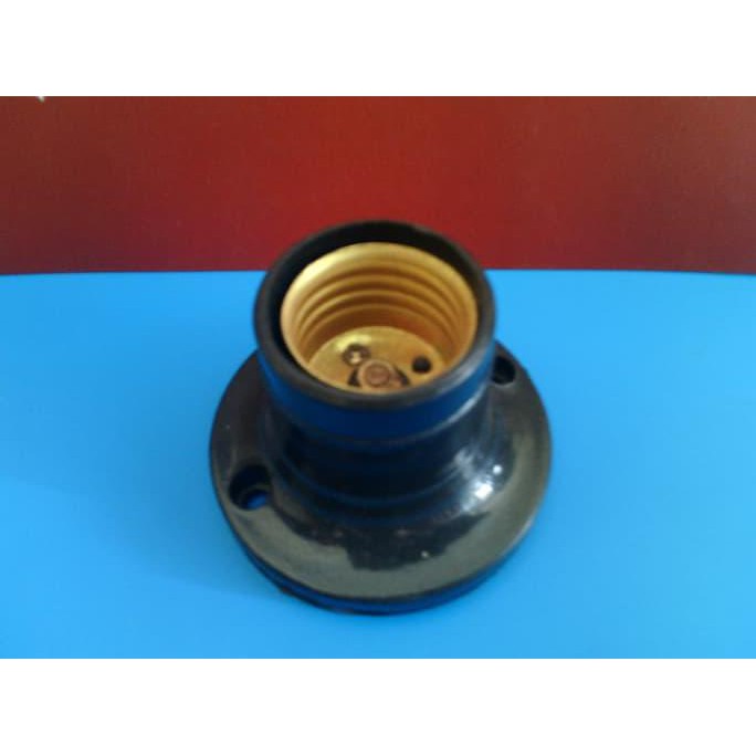 Promo Fitting Plafon Bulat Hitam Murah