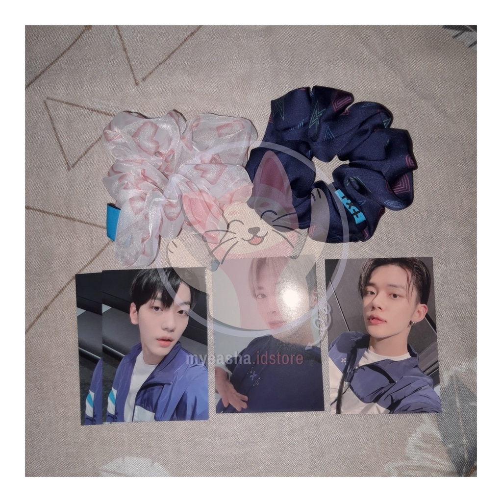 [Ready Stock] SHARING SCRUNCHY UNIFORM TXT FREEZE PHOTOCARD YEONJUN SOOBIN TAEHYUN