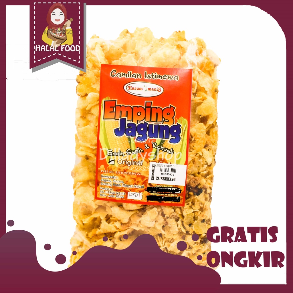 

Khasanah - Keripik Marning Jagung Original dan Pedas Manis
