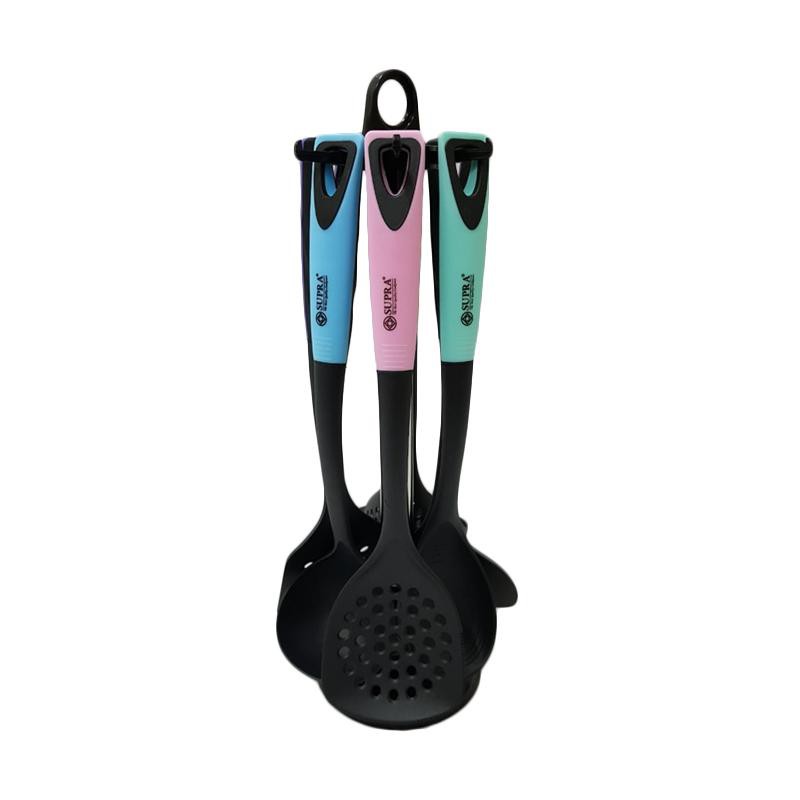 Supra Nylon Utensil Kitchen Tools Set Spatula - Multicolor