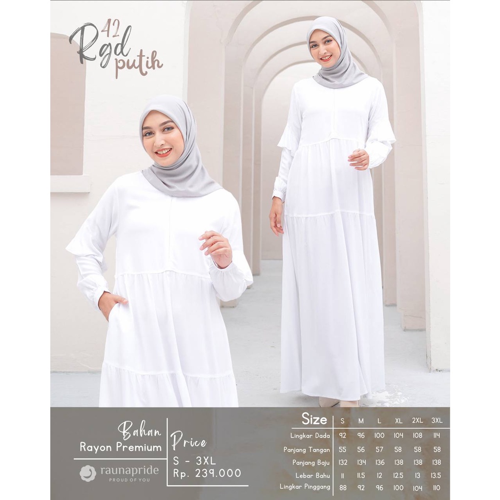 Rauna Gamis Rauna RGD 42 / Fashion Muslim Rauna