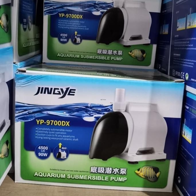 Pompa Air Aquarium Hidroponik Jingye 9700 DX