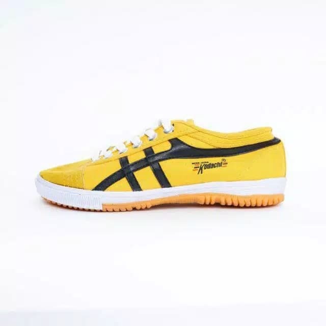 Sepatu Kodachi 8172 Kuning Hitam / Sneakers Pria Wanita Classic