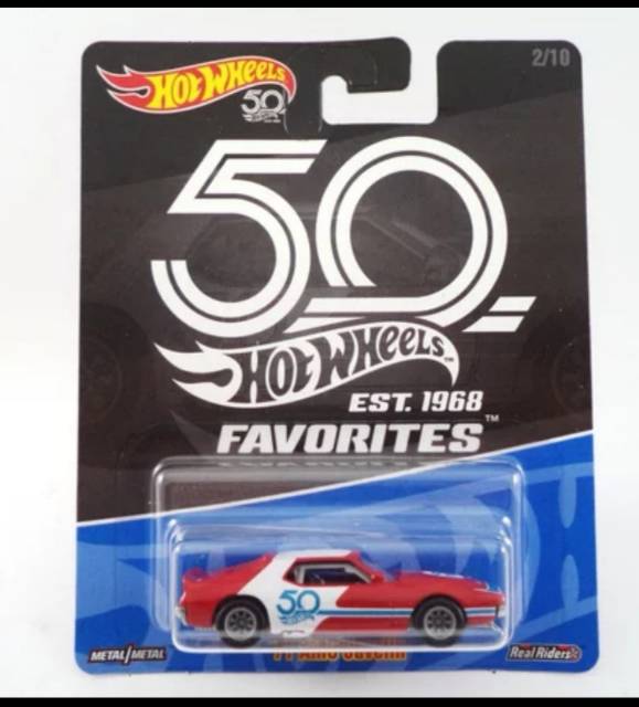 Hot Wheels 50th anniversary favorites A chevy vw ford amc