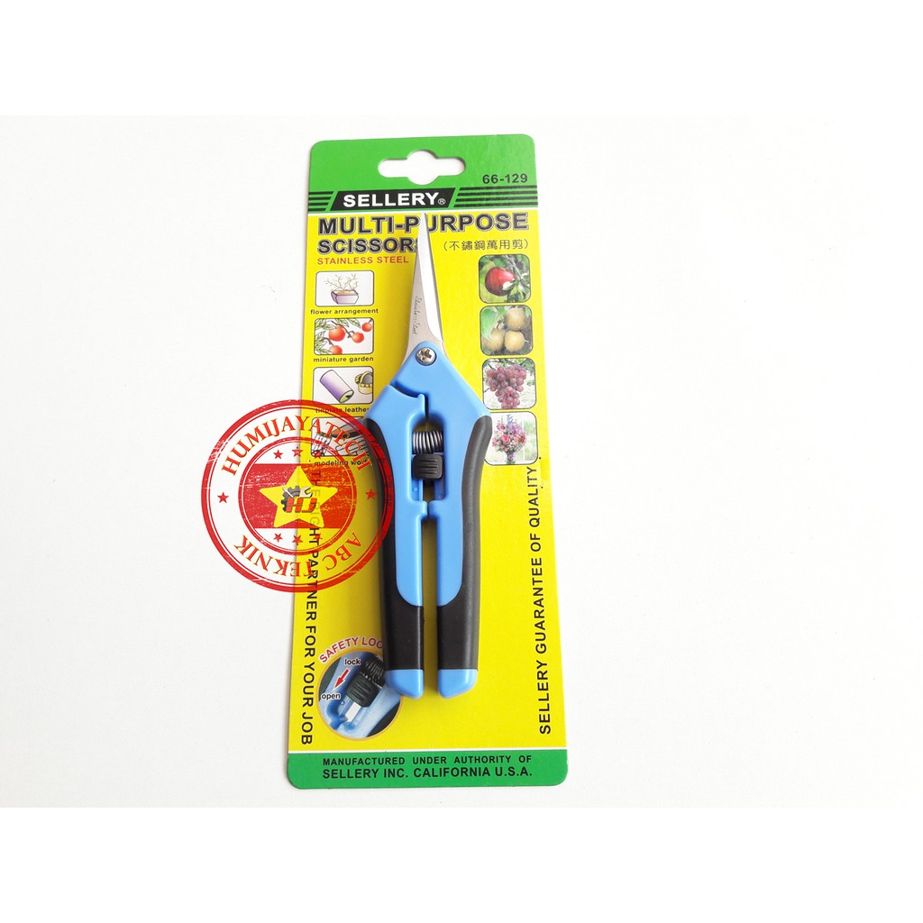 

Gunting Bunga Sellery / Gunting Bunga 66-129 / Gunting mini sellery
