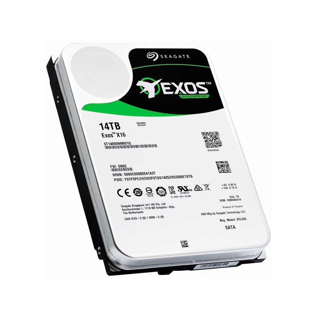 SEAGATE EXOS X16 14TB 3.5&quot; 7200RPM 256MB SATA HDD