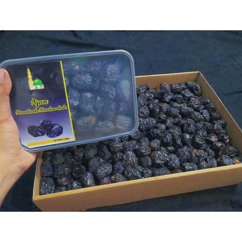 

KURMA AJWA -500 gr Asli Madinah