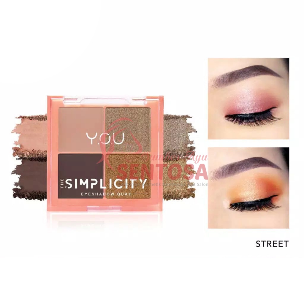 YOU THE SIMPLICITY EYESHADOW QUAD Z 15GR