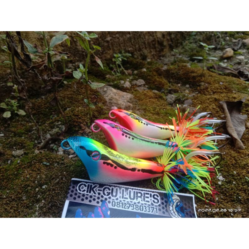 GEOL/WTD rattel 7 cm,WTD, jf geol, jump frog geol, lure geol