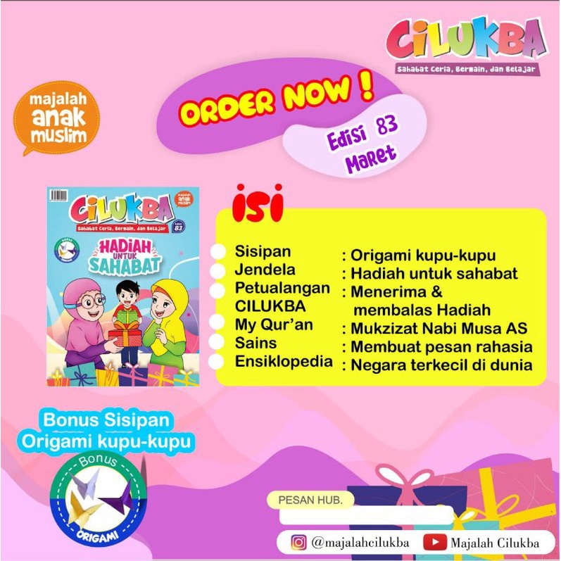 majalah anak islam cilukba edisi 83