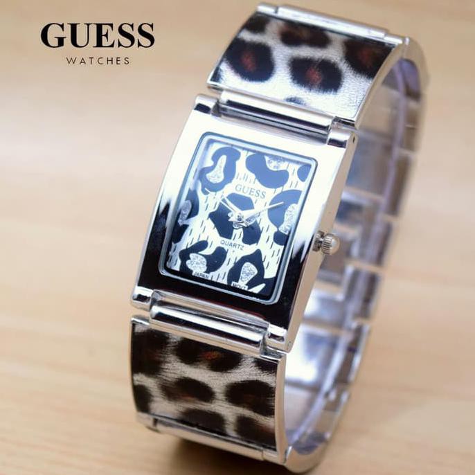 TERBARU JAM TANGAN WANITA GUESS LEOPARD TERLARIS