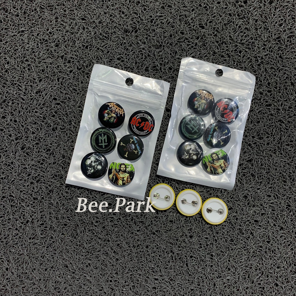 PIN BUTTON/BROSH PAKET KEREN