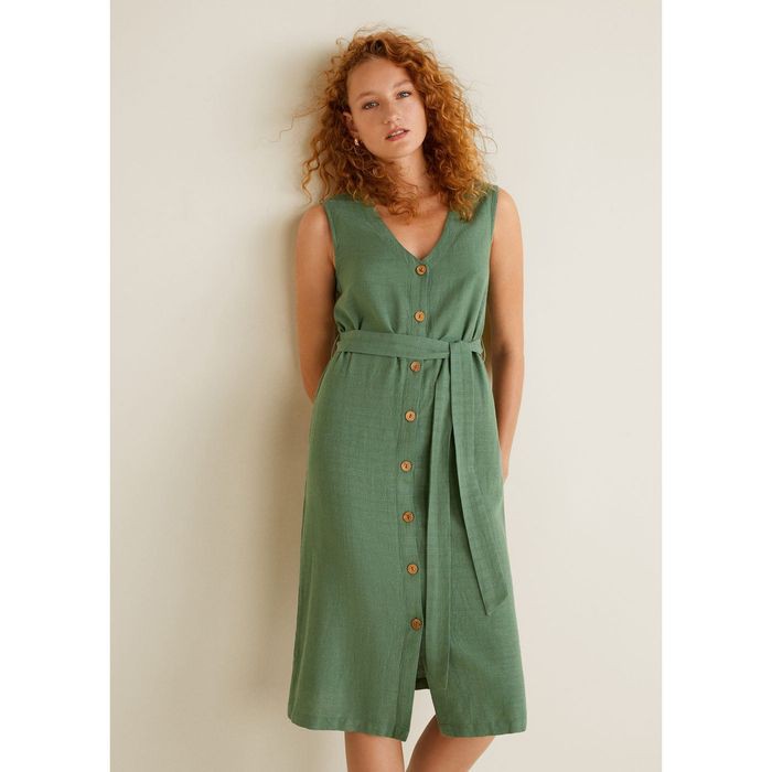 Mango - dress croco-h