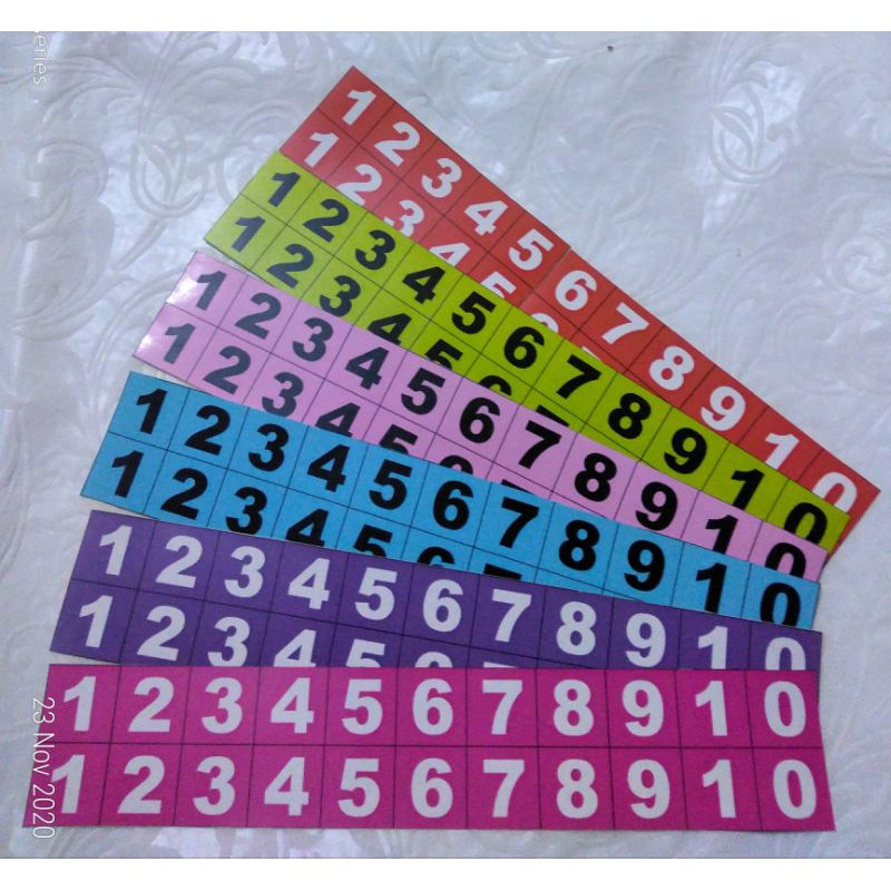 

Stiker Sticker Angka Huruf dan Hijaiyah