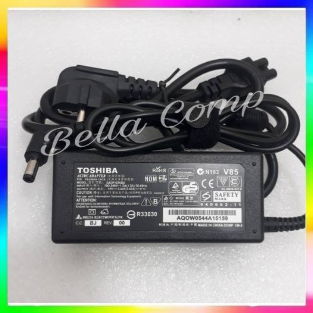 Adaptor chargerToshiba Satelite C800 C800D C840 C845 C850 19V 3.42A OEM