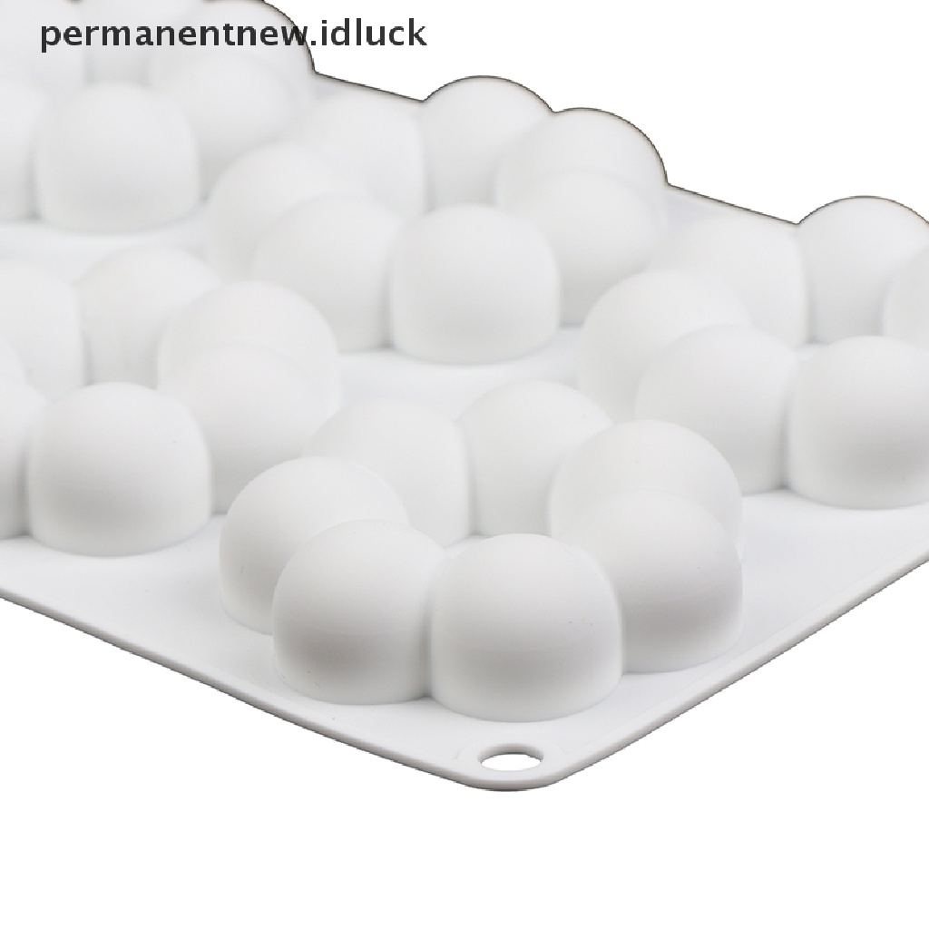 Cetakan Kue Coklat Bentuk Bola Bunga 6 Lubang Bahan Silikon