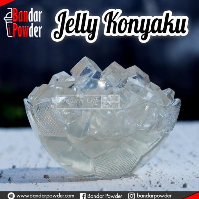 

siap kirim] Jelly Konyaku Powder 500gr - Topping Bubuk Minuman Plain Premium